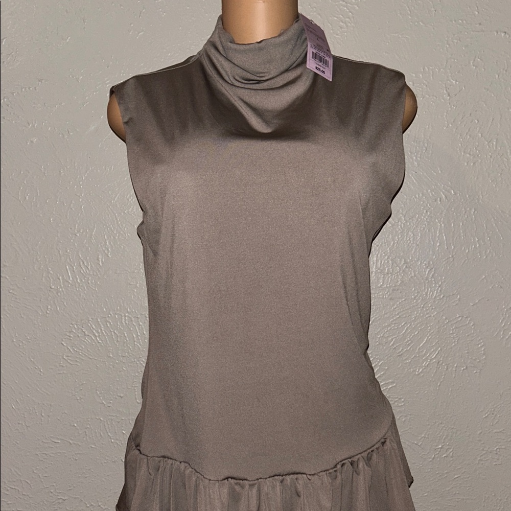 Old Navy Sleeveless Cowl Neck Sweater - Taupe